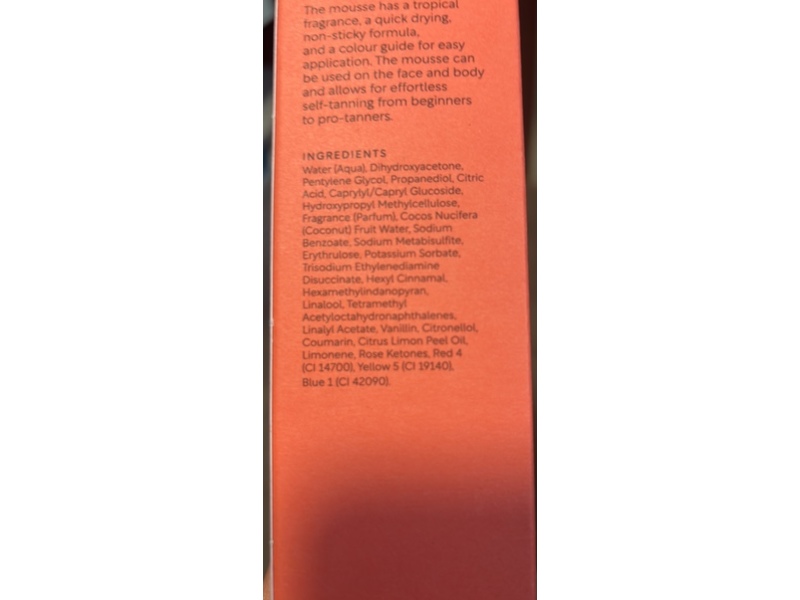 Lucy Bee Self-Tan Mousse, 6.76 fl oz/200 mL