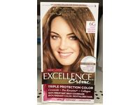 L'Oreal Excellence Creme Hair Color, 6G Light Golden Brown, 1 Application - thumbnail 3
