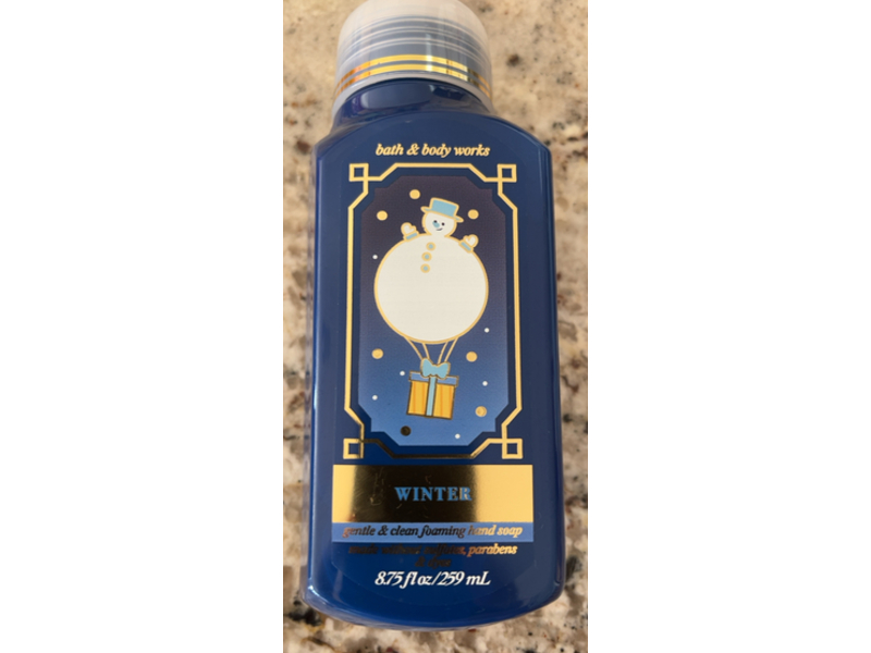 Bath & Body Works Gentle & Clean Foaming Hand Soap, Winter, 8.75 fl oz/259mL