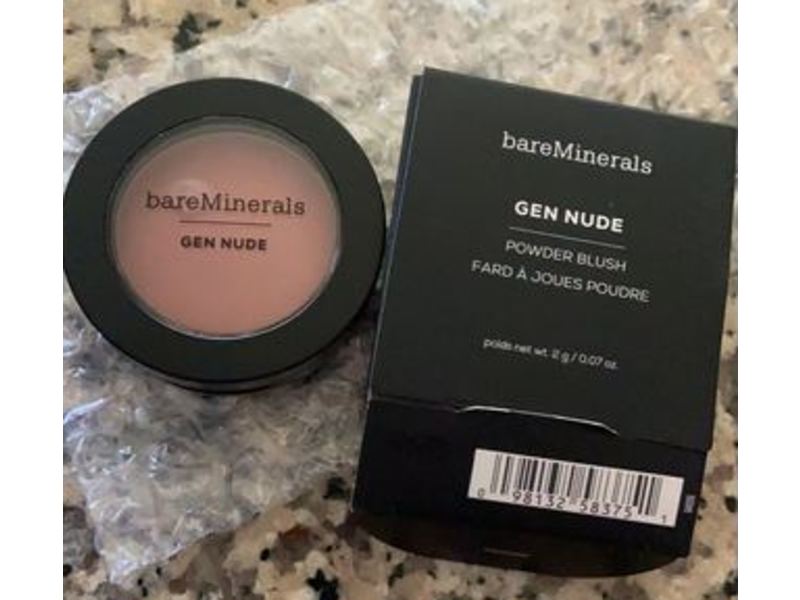 Bareminerals Gen Nude Powder Blush, Call My Blush, 0.07 oz/2 g