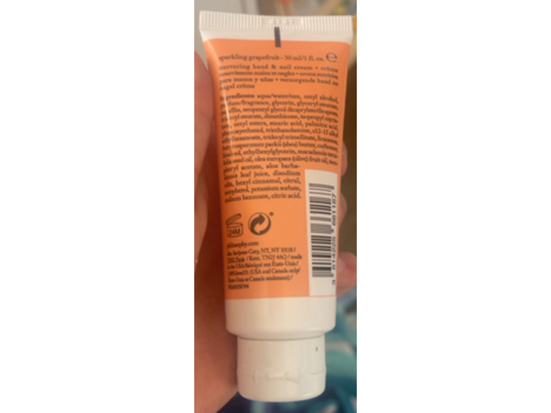Philosophy Hands Of Hope Nurturing Hand & Nail Cream, Sparkling Grapefruit, 1 fl oz/30 mL