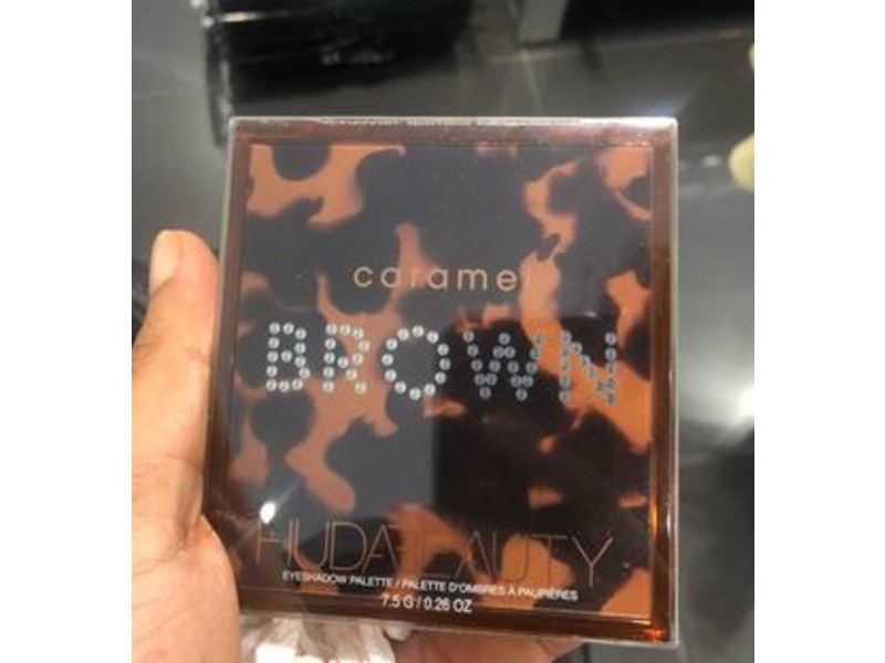 Huda Beauty Brown Eyeshadow Palette, Caramel
