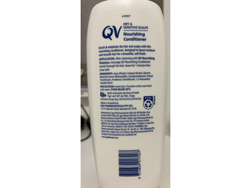 Ego Qv Nourishing Conditioner, 500 g