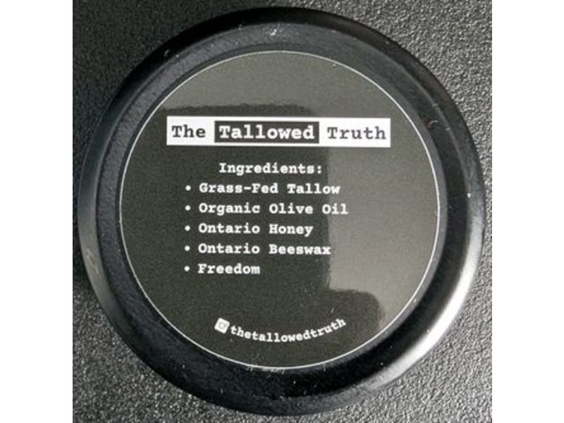 The Tallowed Truth Freedom-Balm, Unscented, 2 oz
