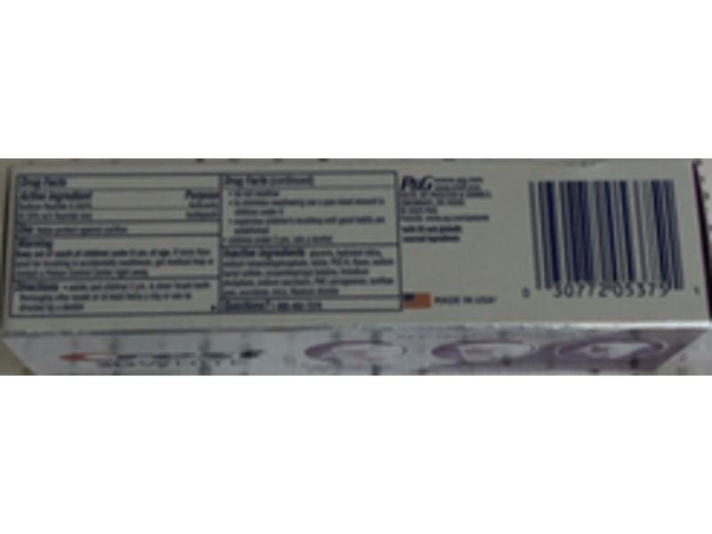 Crest 3D White Brilliance Toothpaste, Vibrant Peppermint, 3.5 oz/99 g