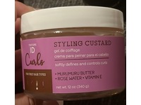 Texture ID Curls Styling Custard, Murumuru Butter + Rose Water + Vitamin E, 12 oz/340 g - thumbnail 2
