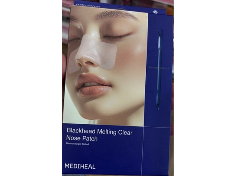Mediheal Blackhead Melting Clear Nose Patch, 4 Count