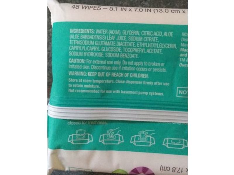 Up&Up Flushable Toddler Wipes, 432 Counts