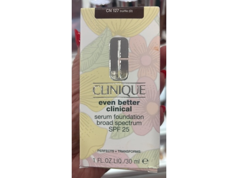 Clinique Even Better Clinical Serum Foundation, SPF 25, CN 127 Truffle, 1 fl oz/30 mL