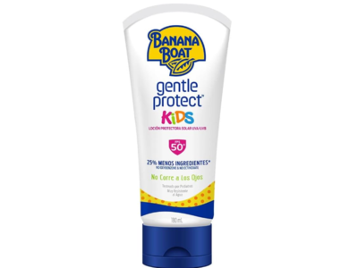 Banana Boat Kids Gentle Protect Sunscreen, SPF 50+, 180 mL