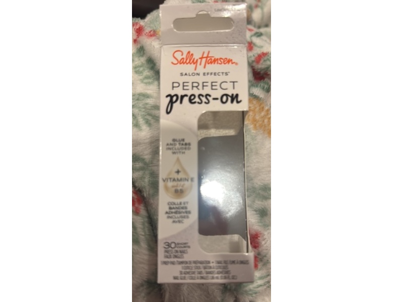 Sally Hansen Salon Effects Perfect Press-On Nails, Lost in Frost, 30 Nails