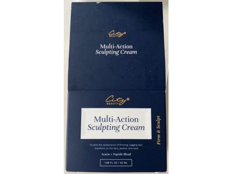 City Beauty Multi-Action Sculpting Cream, Firm And Sculpt, 1.69 fl oz/50 ml