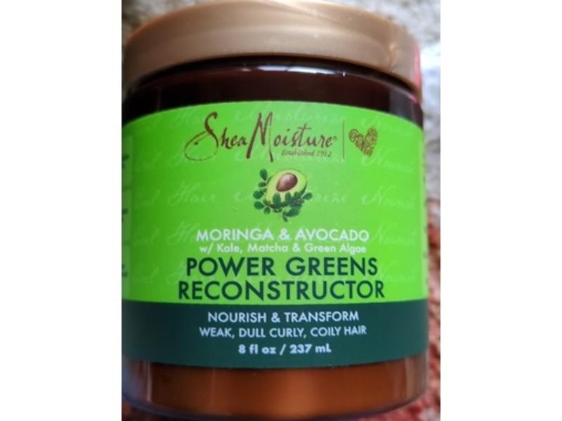 Sheamoisture Power Greens Reconstructor, Moringa & Avocado, 8 fl oz/237 mL