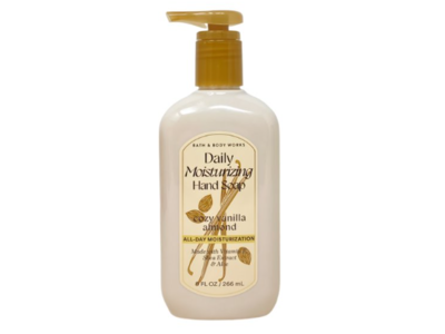 Bath & Body Works Daily Moisturizing Hand Soap, Cozy Vanilla Almond, 9 fl oz/266 mL