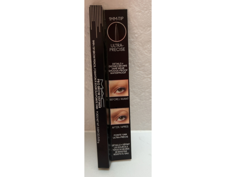 M.A.C Ultra Precise Brow Definer Pencil, Thunder, 0.001 oz/0.03 g