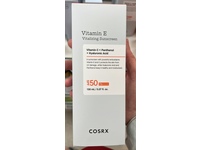 COSRX Vitamin E Vitalizing Sunscreen, SPF 50 PA++++, Vitamin C + Panthenol + Hyaluronic Acid, 5.07 fl oz/150 mL - thumbnail 2