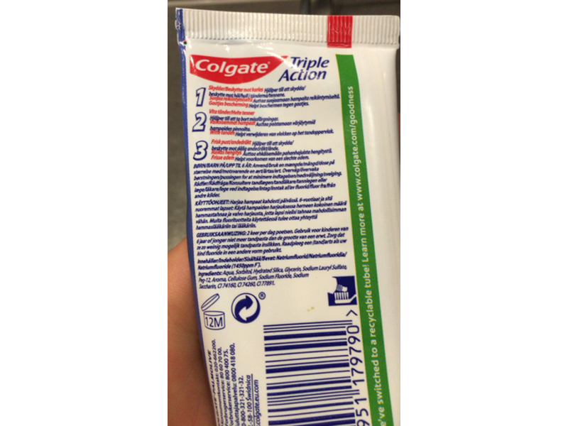 Colgate Triple Action, 75 mL, Pack Of 2