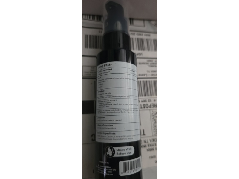 Lunavia Eczema Relief Foam, 3.3 fl oz/100 mL