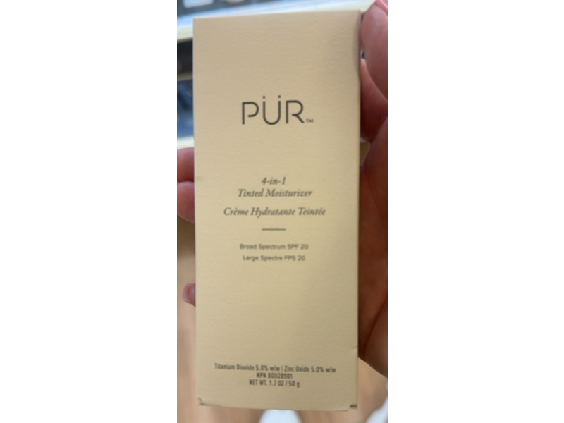 Pur 4In 1 Tinted Moisturizer Sunscreen, TN2, SPF 20, 1.7 oz/50 g