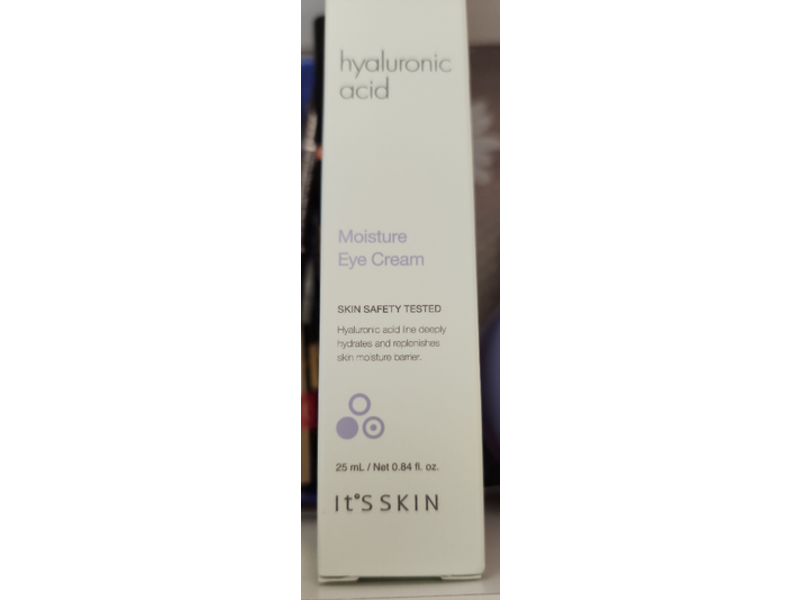 It's Skin Moisture Eye Cream, Hyaluronic Acid, 0.84 fl oz/25 mL