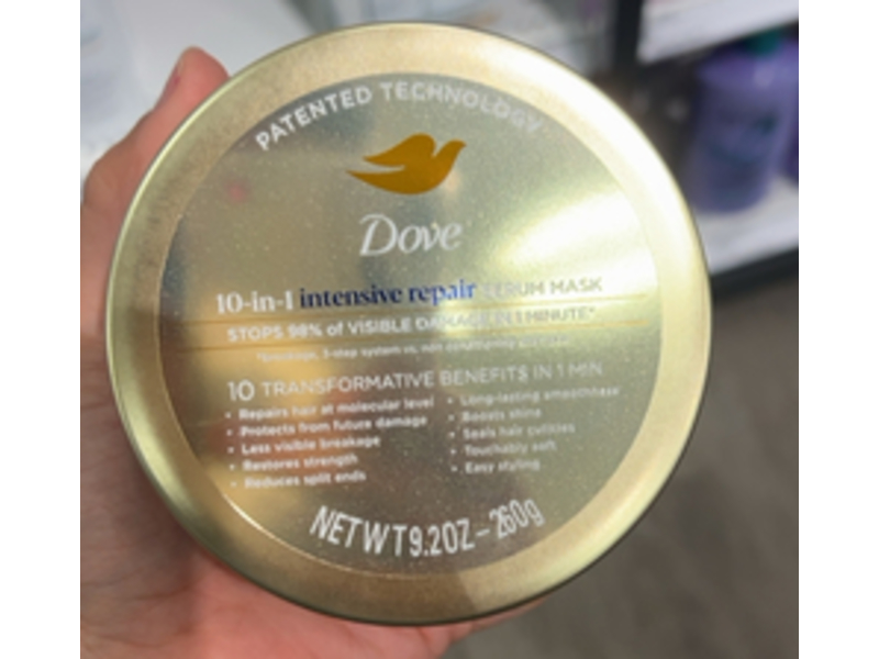Dove Intensive Repair Serum Hair Mask, 9.2oz/26 g