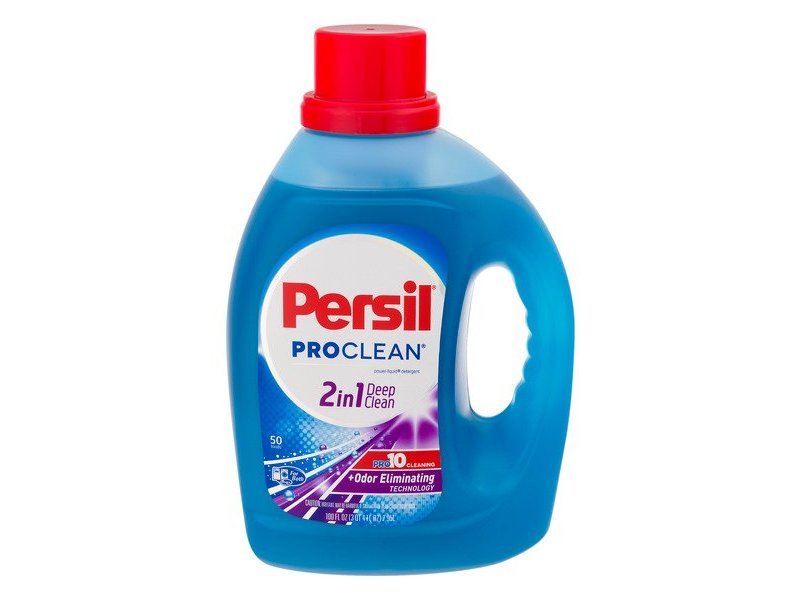 Persil Proclean 2-In-1 Odor Fighter, 50 Loads, 100 fl oz/2.95 L