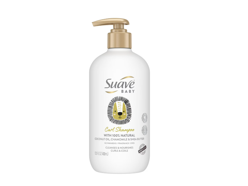 Suave Baby Curl Shampoo, Coconut Oil, Chamomile & Shea Butter, 13.5 fl oz/400 mL