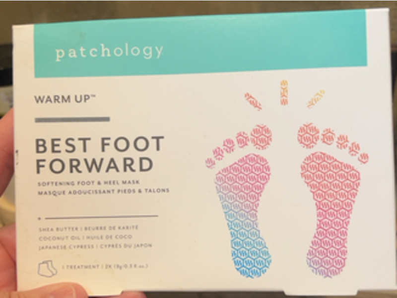 Patchology Best Foot Forward Softening Foot & Heel Mask, 1 Treatment