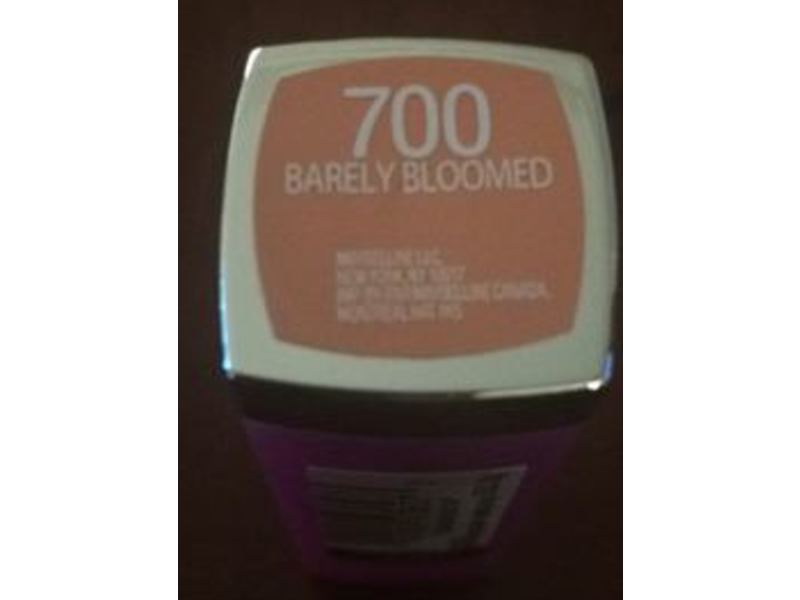 Maybelline New York Color Sensational Rebel Bloom Lipstick, 700 Barely Bloomed, 0.15 oz/4.2 g