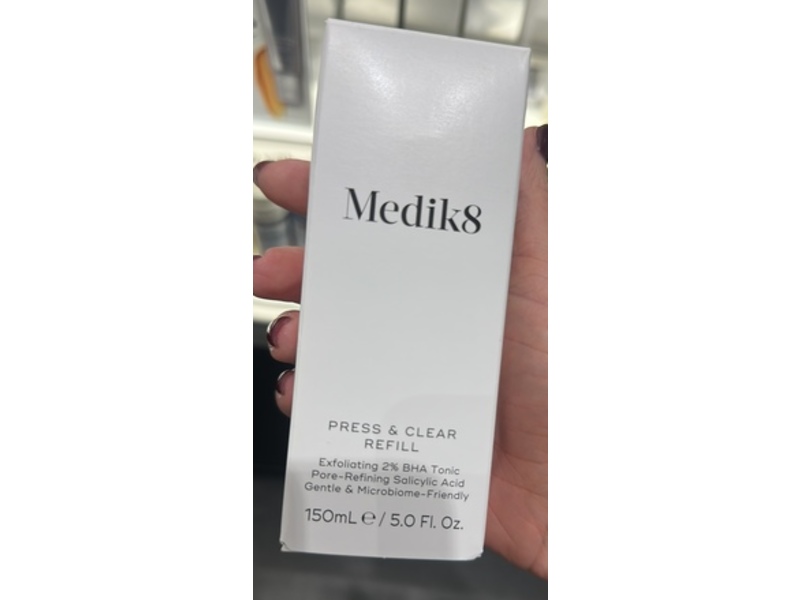 Medik8 Press & Clear Refill, 2% Bha, 5 fl oz/150 mL