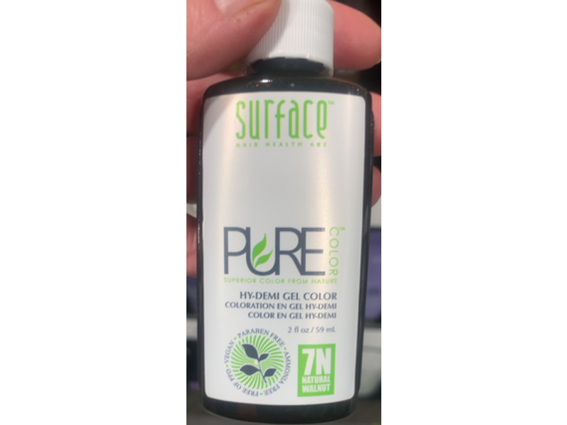 Surface Pure Hy-Demi Gel Color, 7N Natural Walnut, 2 fl oz/59 mL