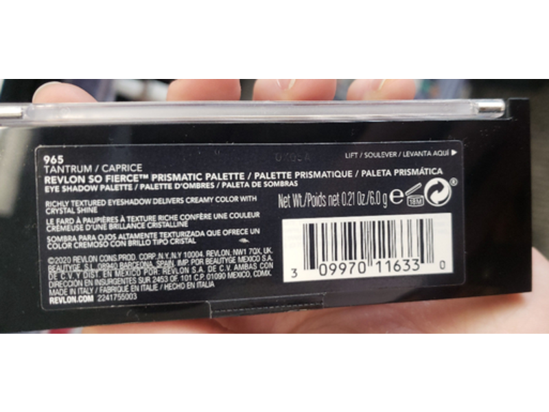 Revlon So Fierce Eyeshadow Palette, 965 Tantrum, 0.21 oz/6.0 g