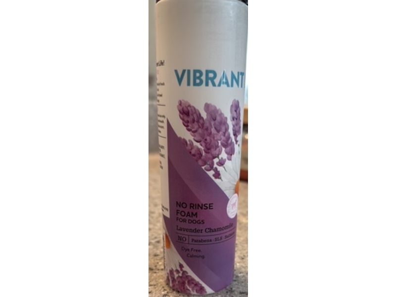 Vibrant Life No Rinse Foam, Lavender Chamomile, 8 fl oz/237 mL