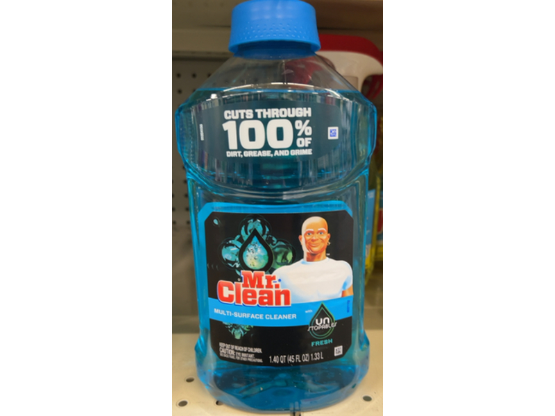 Mr. Clean Multi-Purpose Liquid Cleaner, Fresh, 45 fl oz/1.33 L, Pack Of 2