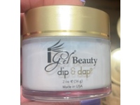 Igel Beauty Dip & Dap Nail Powder, D016 Shell Grey, 2 oz/56 g - thumbnail 2