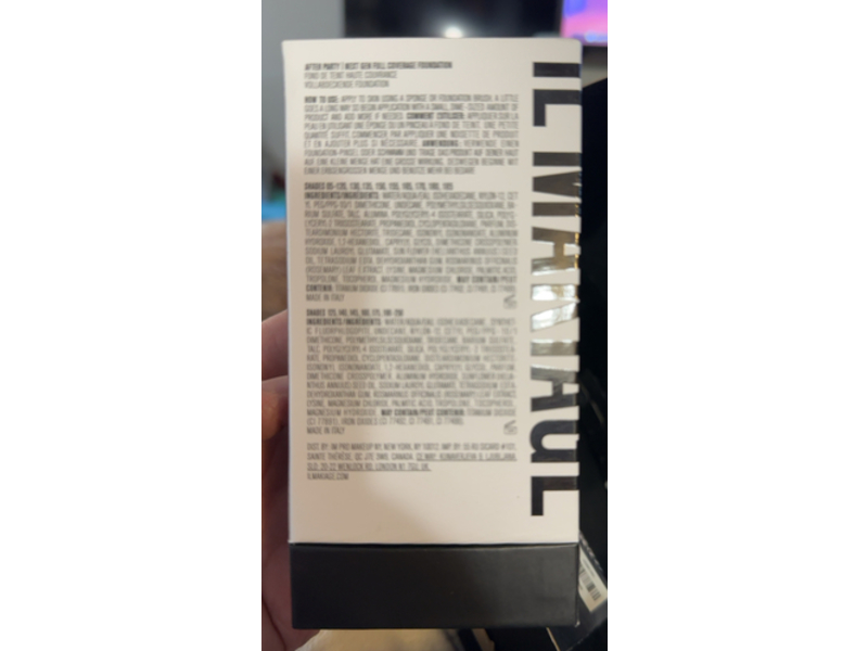 IL Makiage Next Gen Full Coverage Foundation, Shade 105, 1 fl oz/30mL