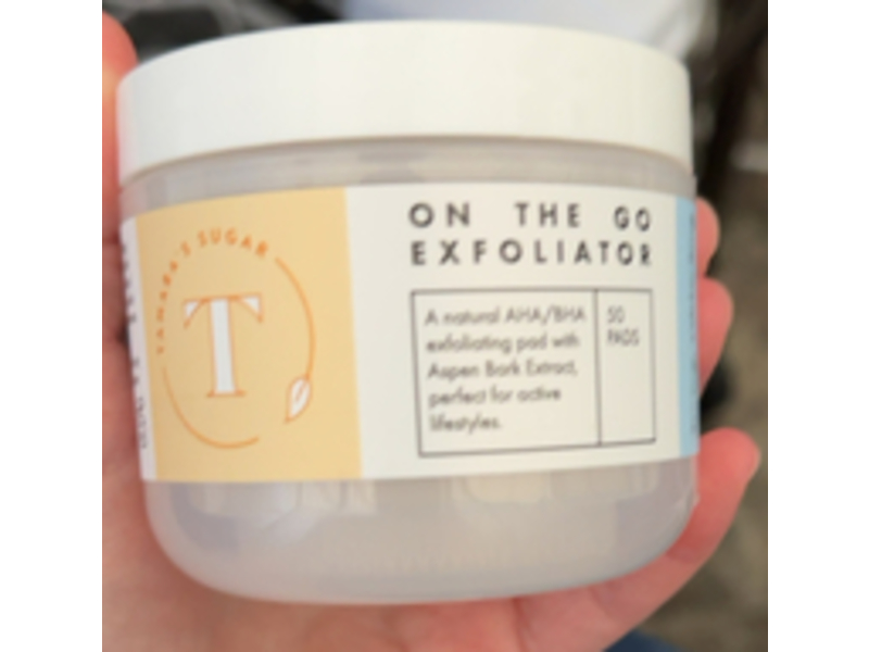 Tamara's Sugar On The Go Exfoliator, 50 Pads