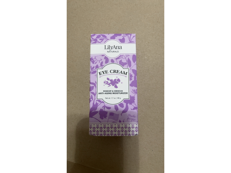 Lilyana Naturals Anti-Aging Moisturizer, Rosehip & Hibiscus, 1.7 oz/48 g