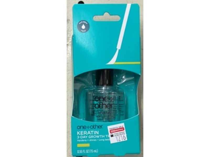 One+Other Keratin 3-Day Growth Treatment, 0.55 fl oz/15 mL
