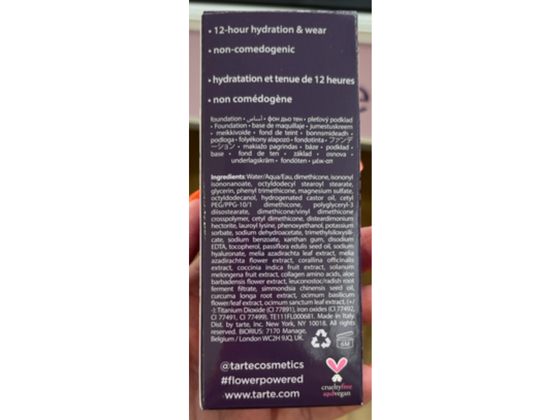 Tarte Maracuja Tinted Hydrator, 10N Fair Neutral, 1 fl oz/30 mL