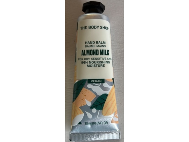 The Body Shop Hand Balm, Almond Milk, 1 fl oz/30 mL