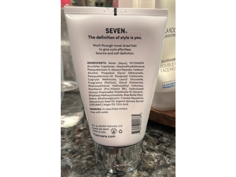 Seven Cubica Wave Curl Cream, 4 fl oz/118 mL