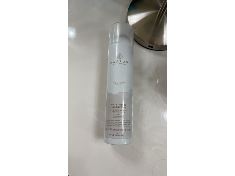 Paul Mitchell Awapuhi Wild Ginger Anti-Frizz Hairspray, Medium Hold, 313 mL/258 g/9.1 oz