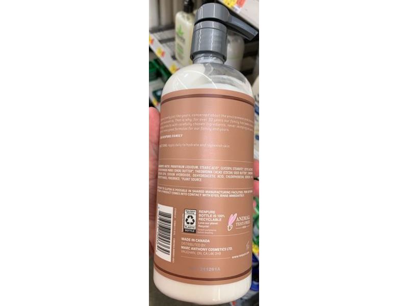 Renpure Ultra Hydrating Body Lotion, Coco Butter & Shea, 24 fl oz/710 mL