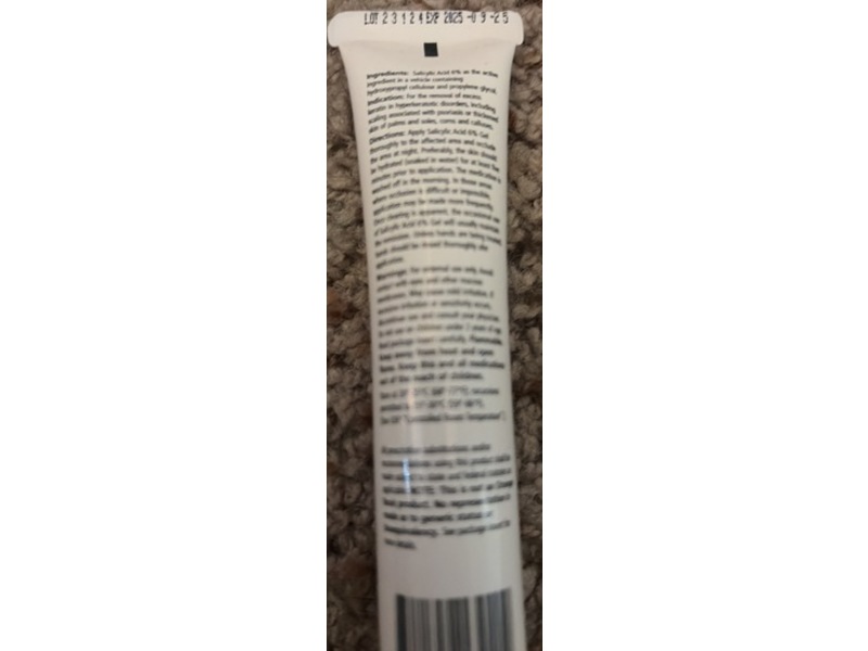 Salicylic Acid 6% Gel, 40 g, Acella Pharmaceuticals (Rx)