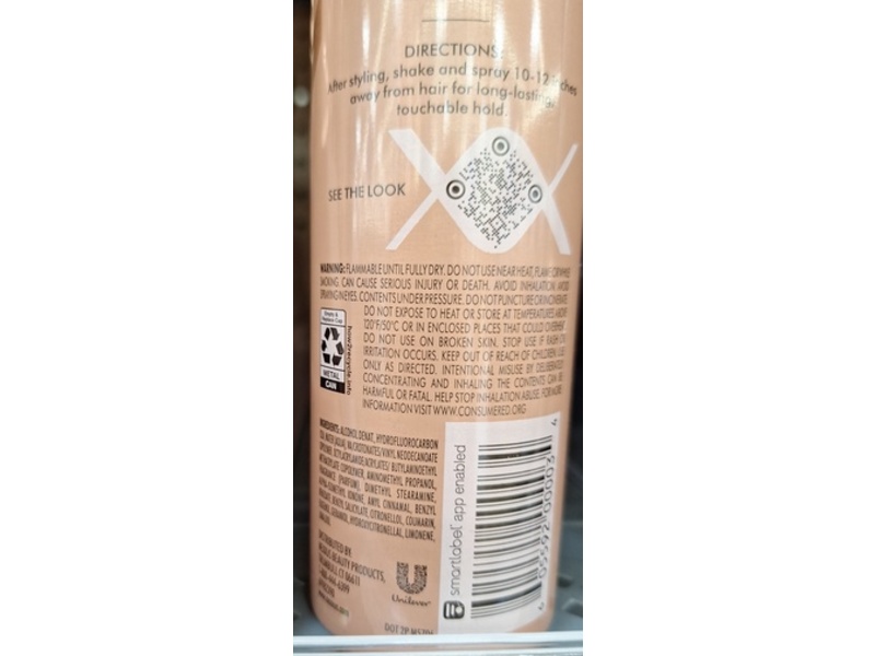 Nexxus Comb Thru Hairspray, Flexible Hold, 10 oz/283 g