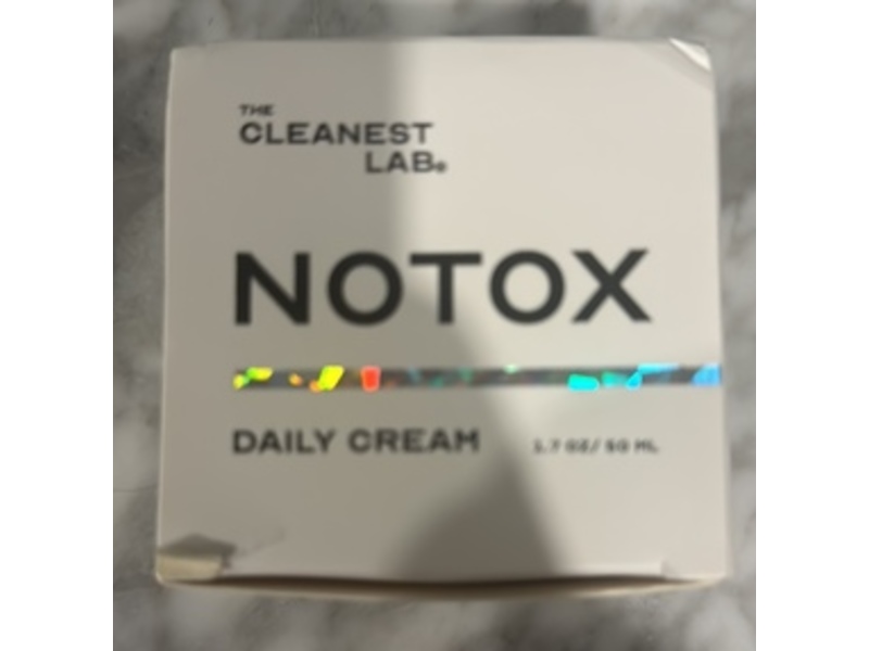 The Cleanest Lab Notox Daily Cream, 1.7 fl oz/50 mL
