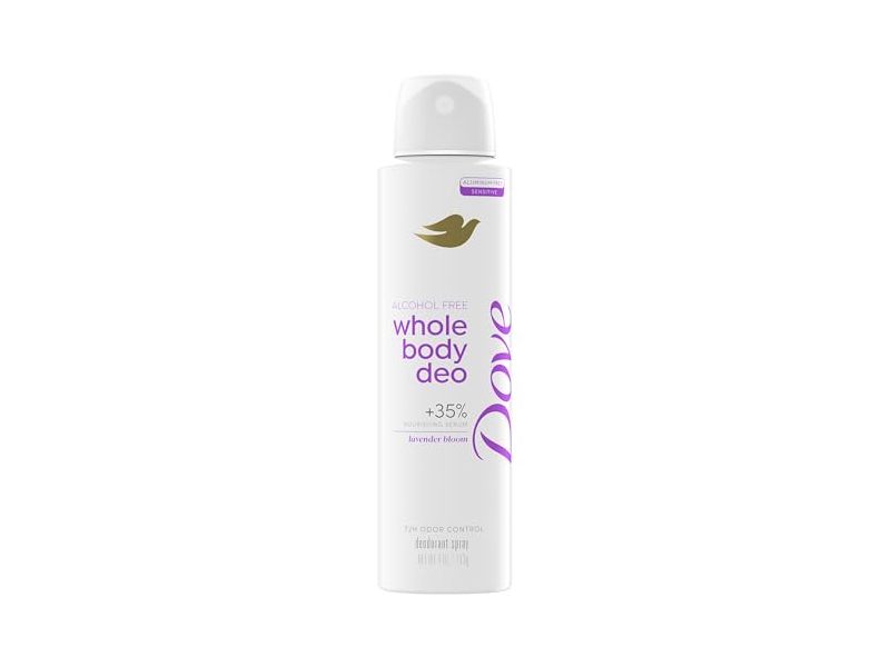 Dove Whole Body Deo, Lavendar Bloom, 4 oz/113 g