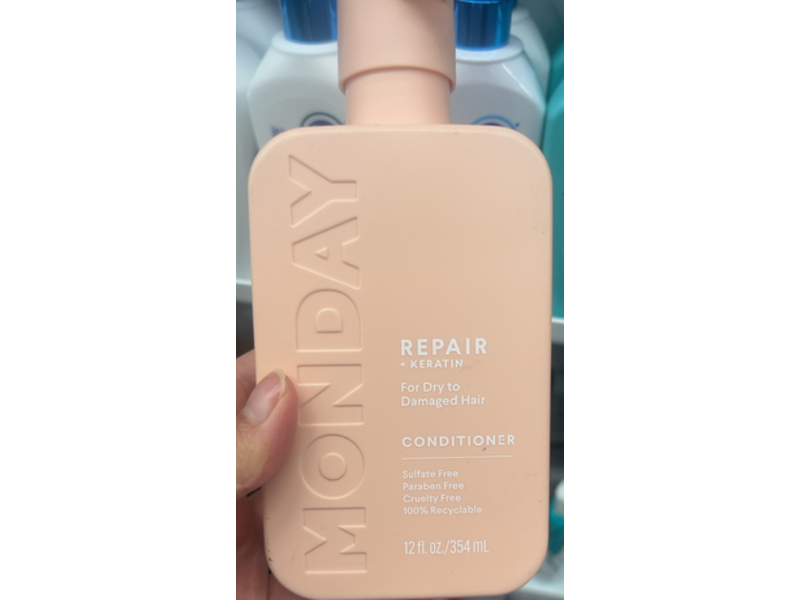 Monday Haircare Repair + Keratin Conditioner, 12 fl oz/354 mL