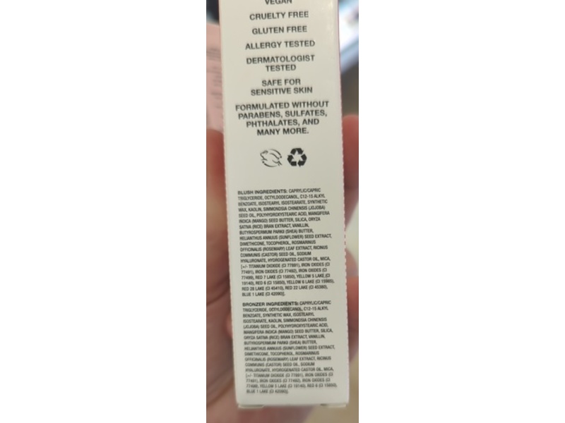 Dibs Desert Island Duo Blush/Bronzer Stick, Out of Office/Vacay Vibes, 0.3 fl oz/9 g